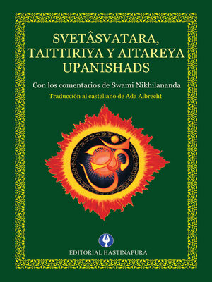 cover image of Svetâsvatara, Taittiriya y Aitareya Upanishads
